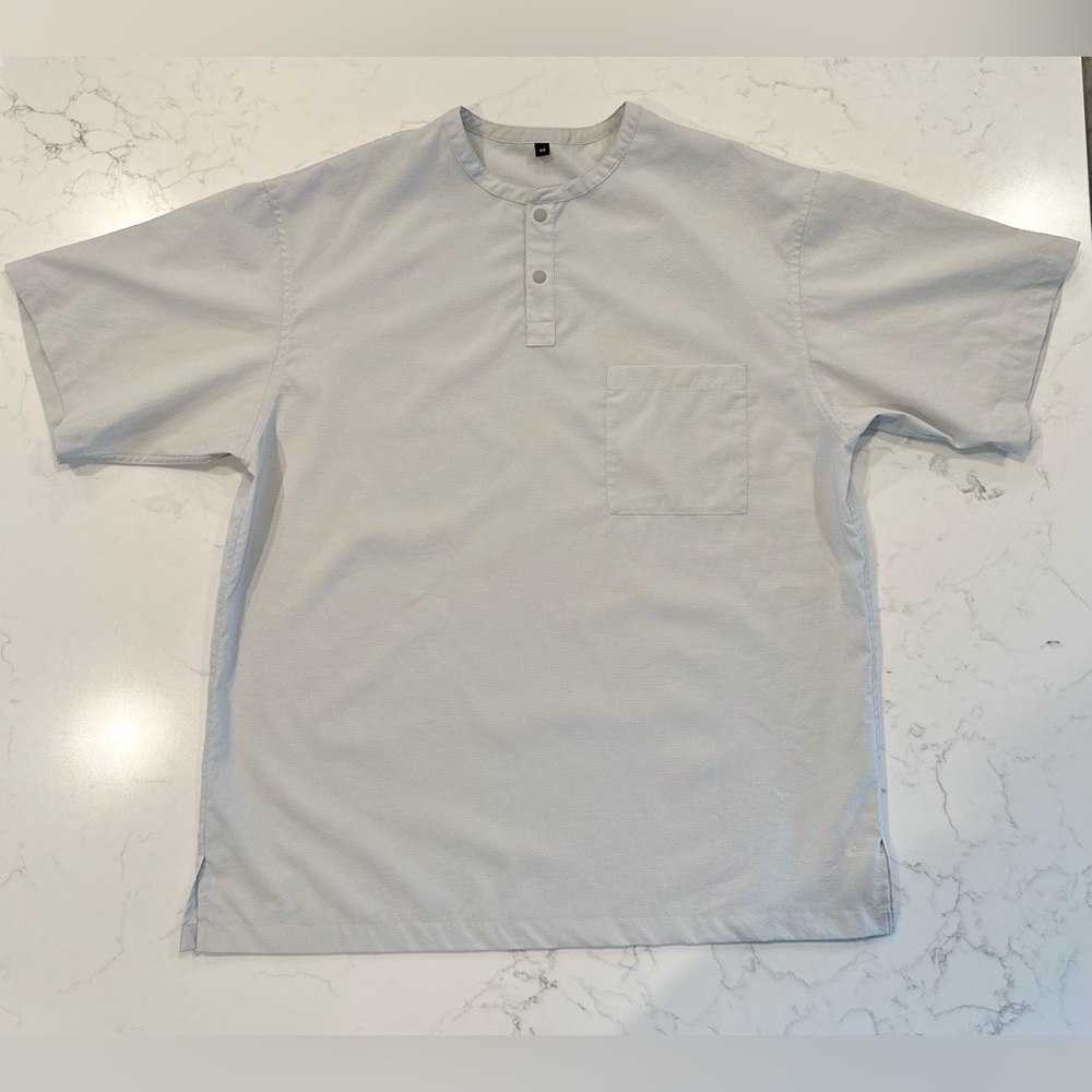 Men's Gray Casual Shirt